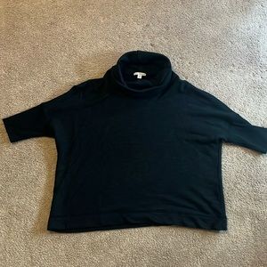 James Perse dolman cowl neck crop sweater size 1 (small)